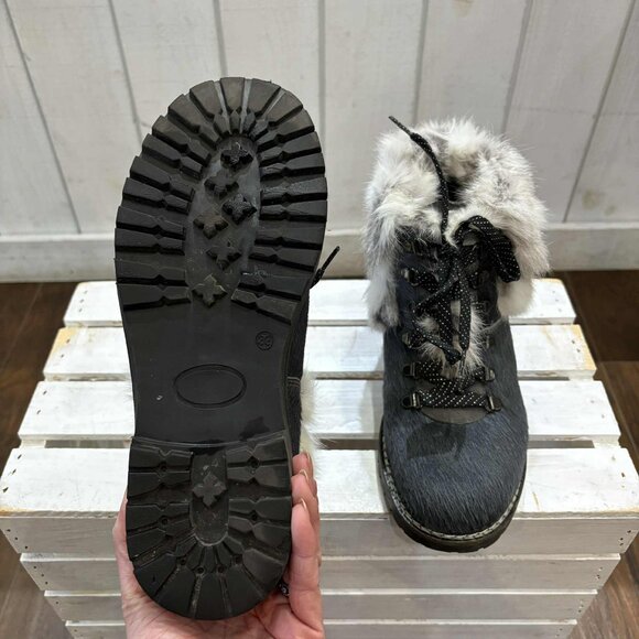 Overland Forest Wool-Lined Calfskin Boots - Size 39 - Picture 5 of 6